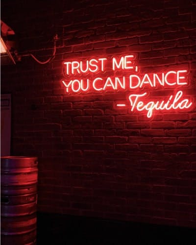 Bar tequila LED neon sign